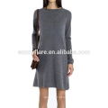 Fabricante de alta qualidade por atacado Mulheres Mink Cashmere Dress Sweater